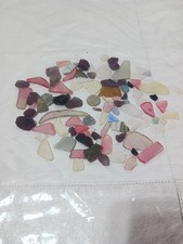 11oz BEACH SEA GLASS SURF TUMBLED PINK PURPLE COLORS LOT