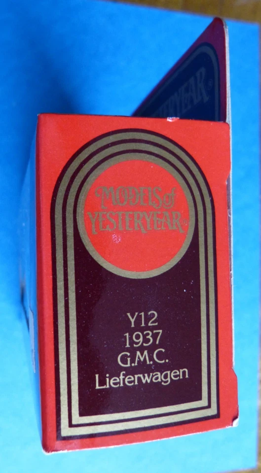 1987 Matchbox Modell Y 12 Models of Yesterday 1:45 G.M.C. Goblin Lieferwagen - Bild 3 von 3
