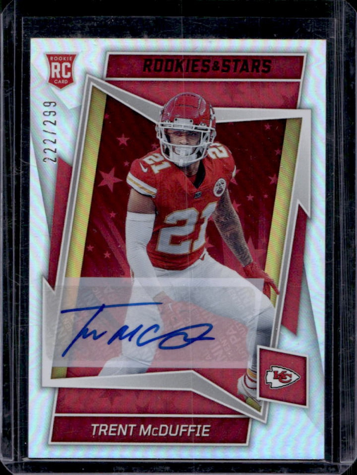 Trent McDuffie Panini Rookies & Stars #175 Signature