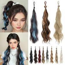 Messy Donut Synthetic Hair Bun Chignon Self-Winding Women DIY Hair Extensions