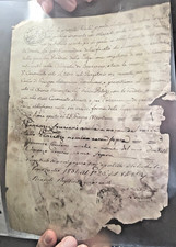 Documento 1831 PRIVATA SCRITTURA CANONICATI BABARANO TOLFA famiglia PATRIZI-1663