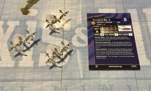 Axis & Allies - War At Sea - Forumini: Fulmar MkII - Britain Plane - Deck 2