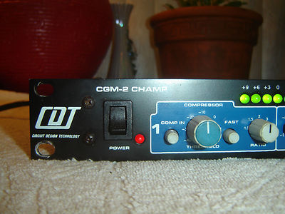 CDT CGM-2 Champ, Compressor, Gate, Expander, Vintage Rack, As Is