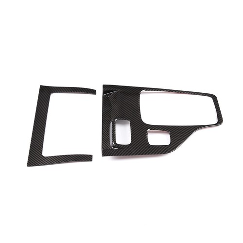 Carbon Look Center Console Gear Knob Frame for Ford Ranger T7 T8 2015-2021 - Picture 7 of 8