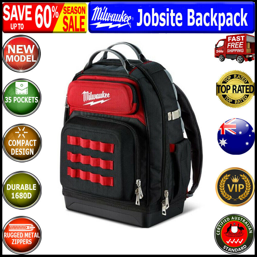 milwaukee jobsite backpack