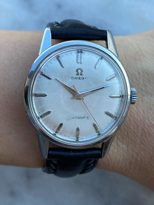 Omega Seamaster Watch Manual Cal.285 Mens 35mm 14390-8-SC Swiss