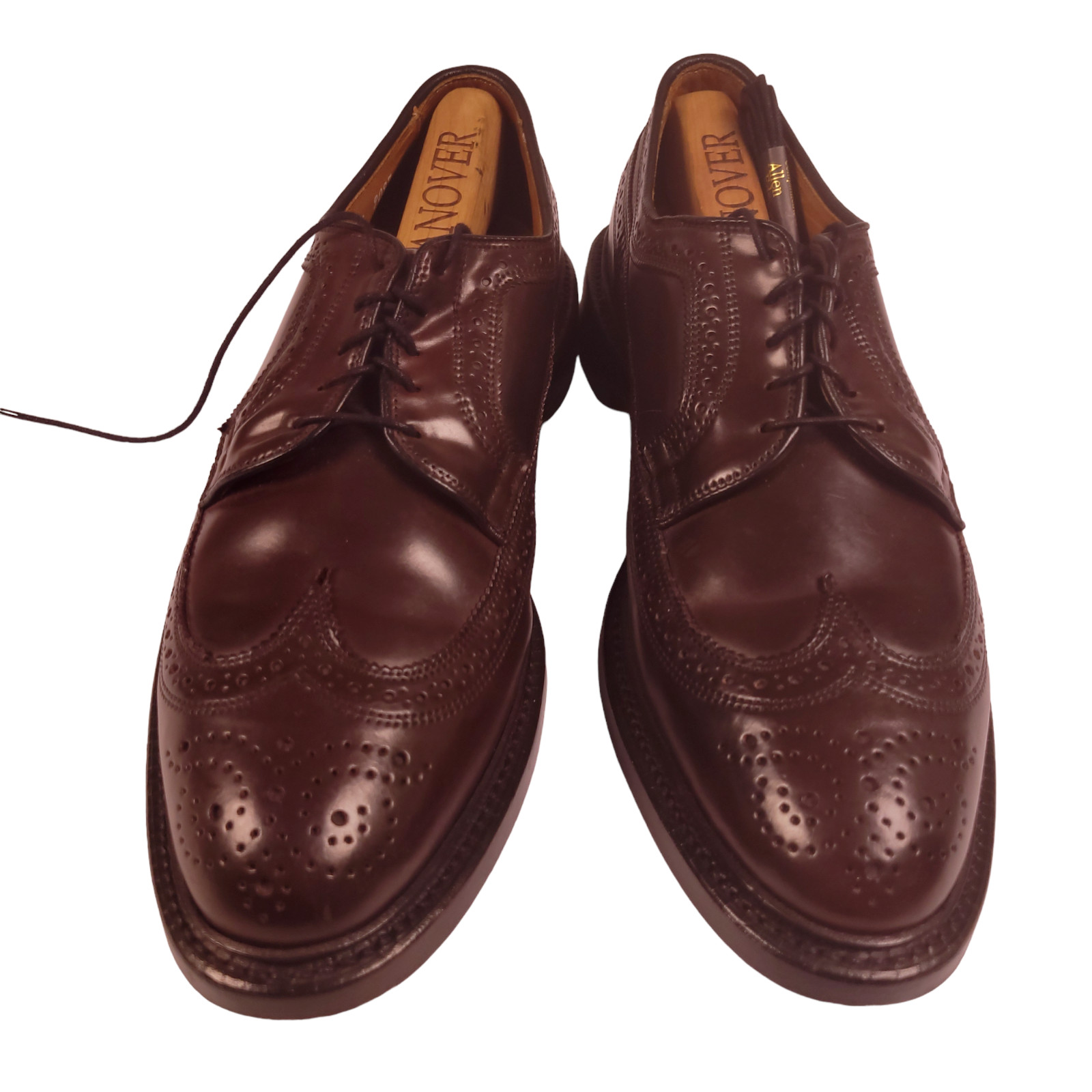 ALLEN EDMONDS SHELL CORDOVAN MacNeil Burgundy Blu… - image 1
