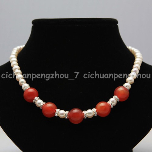 Natural Freshwater White Baroque Pearl Beads for Jewelry