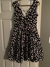 carolina herrera cotton dress 10, New