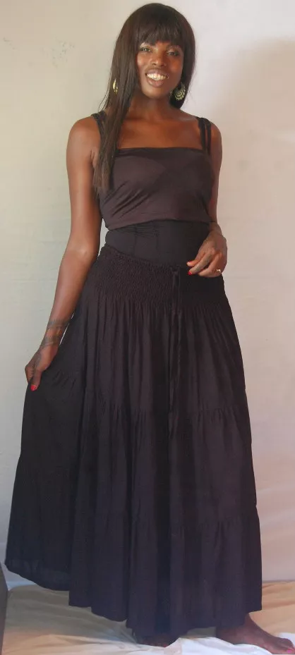 Drawstring top skirt xl