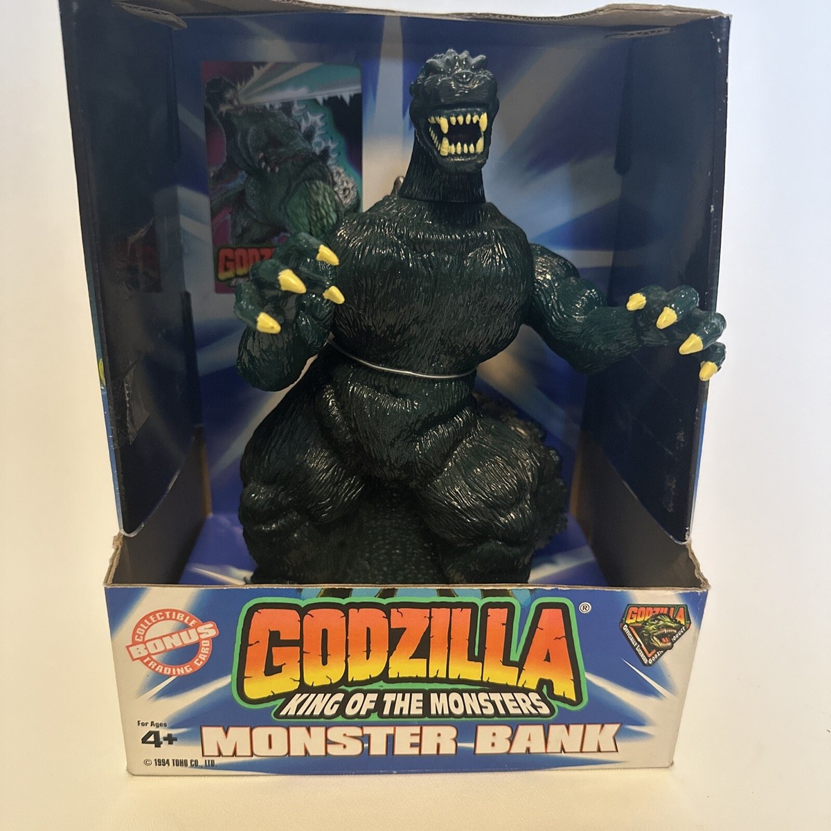 1994 Trendmasters Godzilla King of the Monsters Monster Bank In