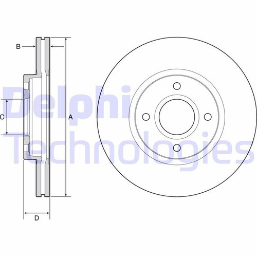 2 Disques De Frein BREMBO Arrière Pour Ford Fiesta Mk6 - Neufs Emballés