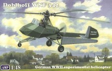 AMP Models 1/48 DOBLHOFF WNF 342 German WWII Experimental Helicopter