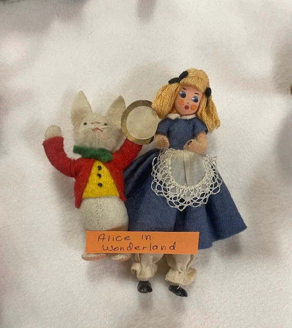 Muñecas BAPS Alicia en el País de las Maravillas y Conejo Blanco Edith Von Arps Hilde Bartel DS18 Foto 3 de 3