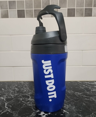 Nike Water Bottle HyperFuel Jug 64 Oz Chug Bottle Blue Nike Sports Hydration