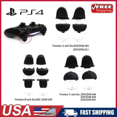 2 Set Trigger Buttons Replacement L1 R1 L2 R2 Federn Kompatibel Mit Sony PS4 Con