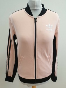 adidas pink zip up jacket