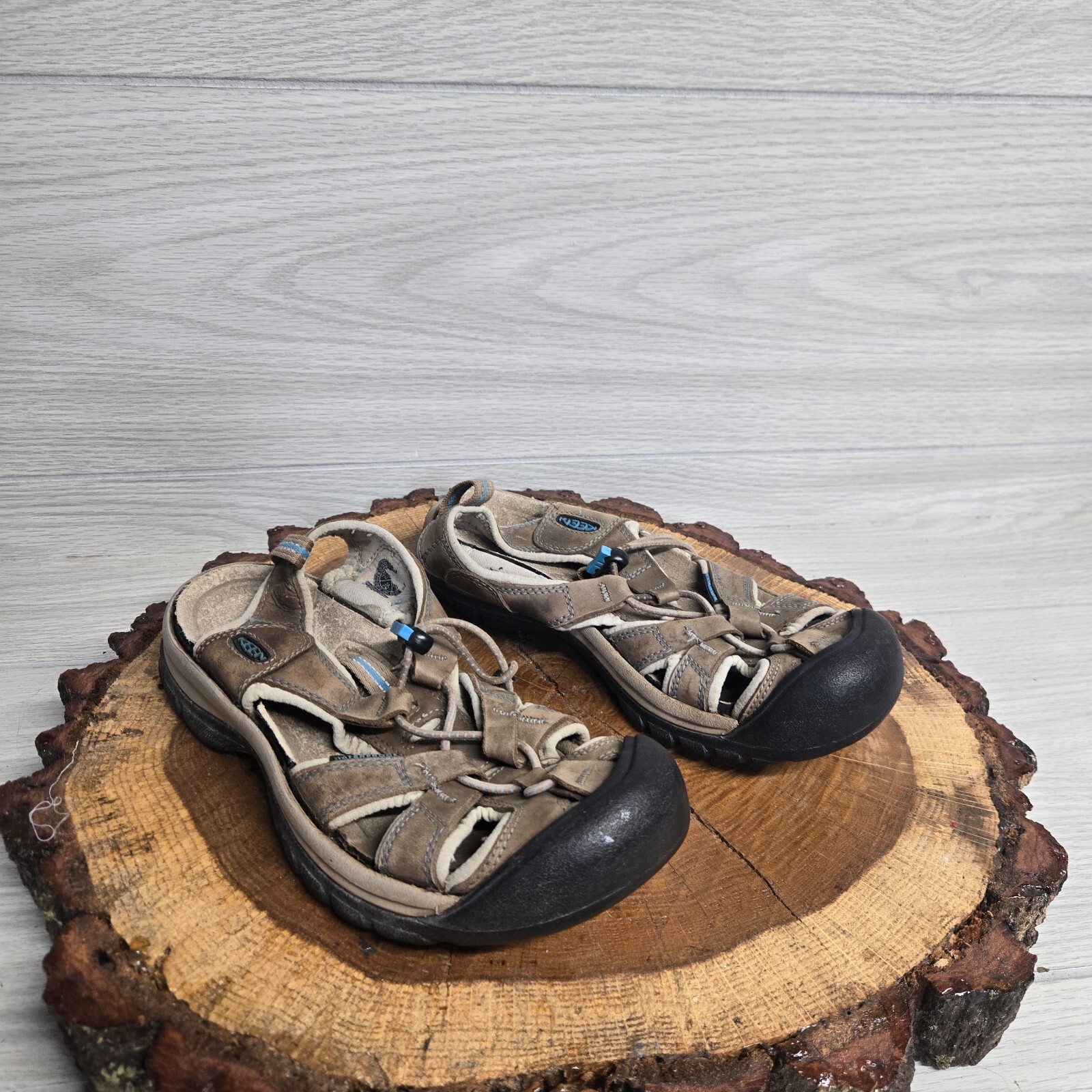 Sandali Keen Newport marroni sportivi escursionismo impermeabili adulto donna taglia 7