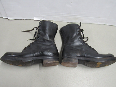 Vietnam Era US Leather Combat Boots Biltrite Griplug Soles  display picture 2