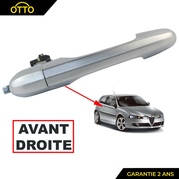 TüRgriff Vorne Rechts Passagier (Lhd) FüR ALFA-ROMEO 147 JTD JTS GTA-image