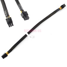 For Asus G20 ROG 6pin to 8pin Power Supply Pcie GPU Video Card Cable 34cm