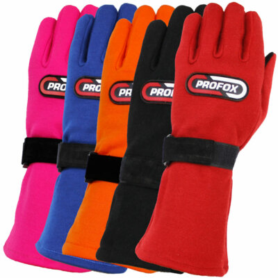 PROFOX Nomex Driver Race Gloves SFI Rated and Certified