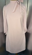 Classic Vintage Inspired Pale Pink Calvin Klein Dress Size 4