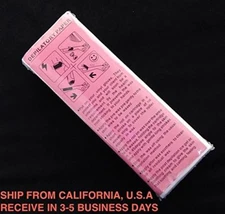 100 pcs Hair Removal Depilatory Nonwoven Epilator Wax Strip Paper Roll Waxing