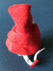 Two Handmade Holiday Felt Mouse Animal Ornaments/ Figurines — photo 4