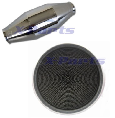 Kat 200 Zeller 76mm 120mm Ø EDELSTAHL Rennkat Sportkat 300mm TFSI 2.0T R 2.7T