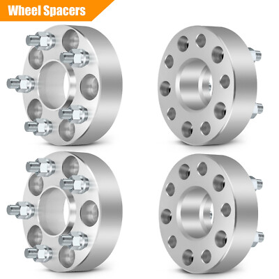 MIROZO 4X 1.5'' 5x4.5 12x1.5 Wheel Spacers Studs For Honda Accord Civic Acura ILX