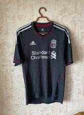 LIVERPOOL 2011 2012 AWAY FOOTBALL SHIRT SOCCER JERSEY ADIDAS #7 LUIZ SUAREZ