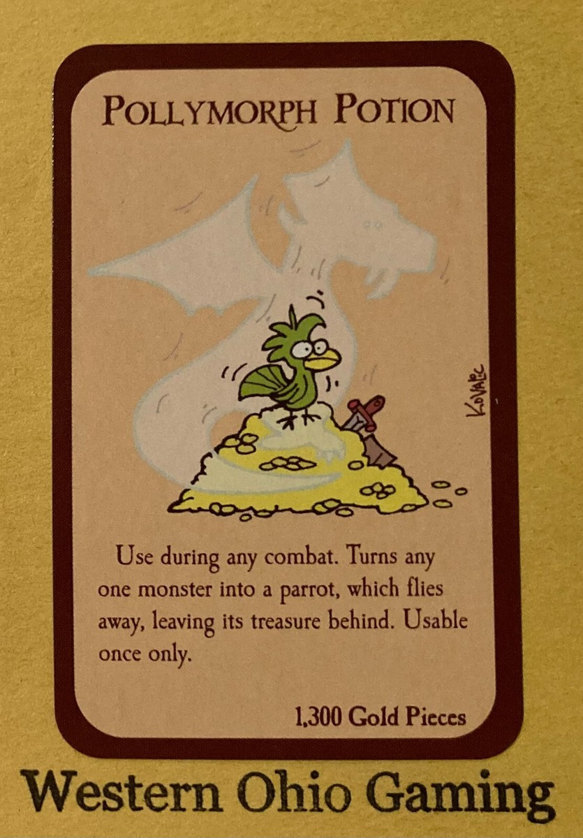 Munchkin Pollymorph Potion Card USED Steve Jackson Games SJG | eBay