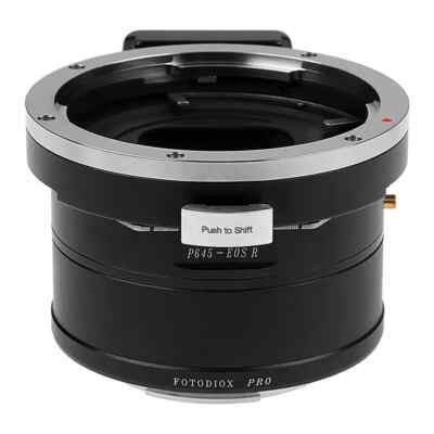 Fotodiox Pro Objektiv-Shift-Adapter Pentax 645 P645 an Canon RF Kamera