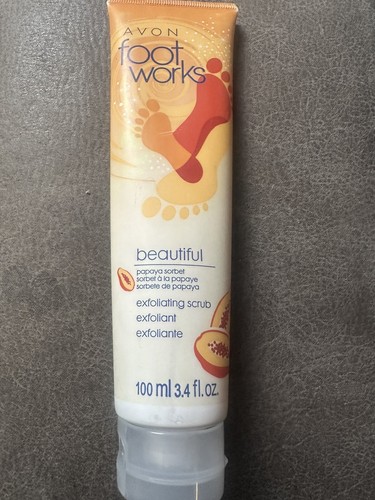 Avon Foot Works Papaya Sorbet Peeling Peeling eingestellt - Bild 1 von 2