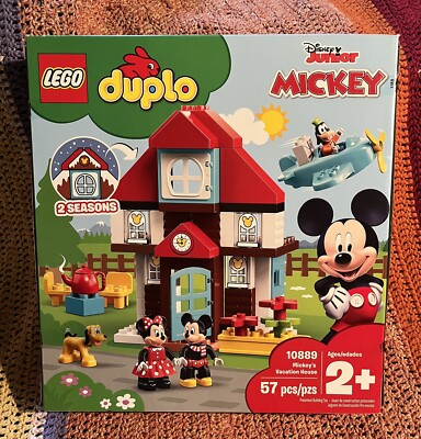 SEALED Lego DUPLO Mickey's Vacation House 10889 Minnie Goofy