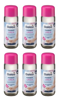 6 x 200ml | Balea Fußbad sehr trockene Füße 15 % Urea