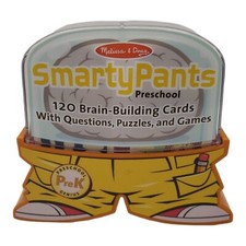 Melissa And Doug Smarty Pants Preschool 120 Brain Building Educational Cards