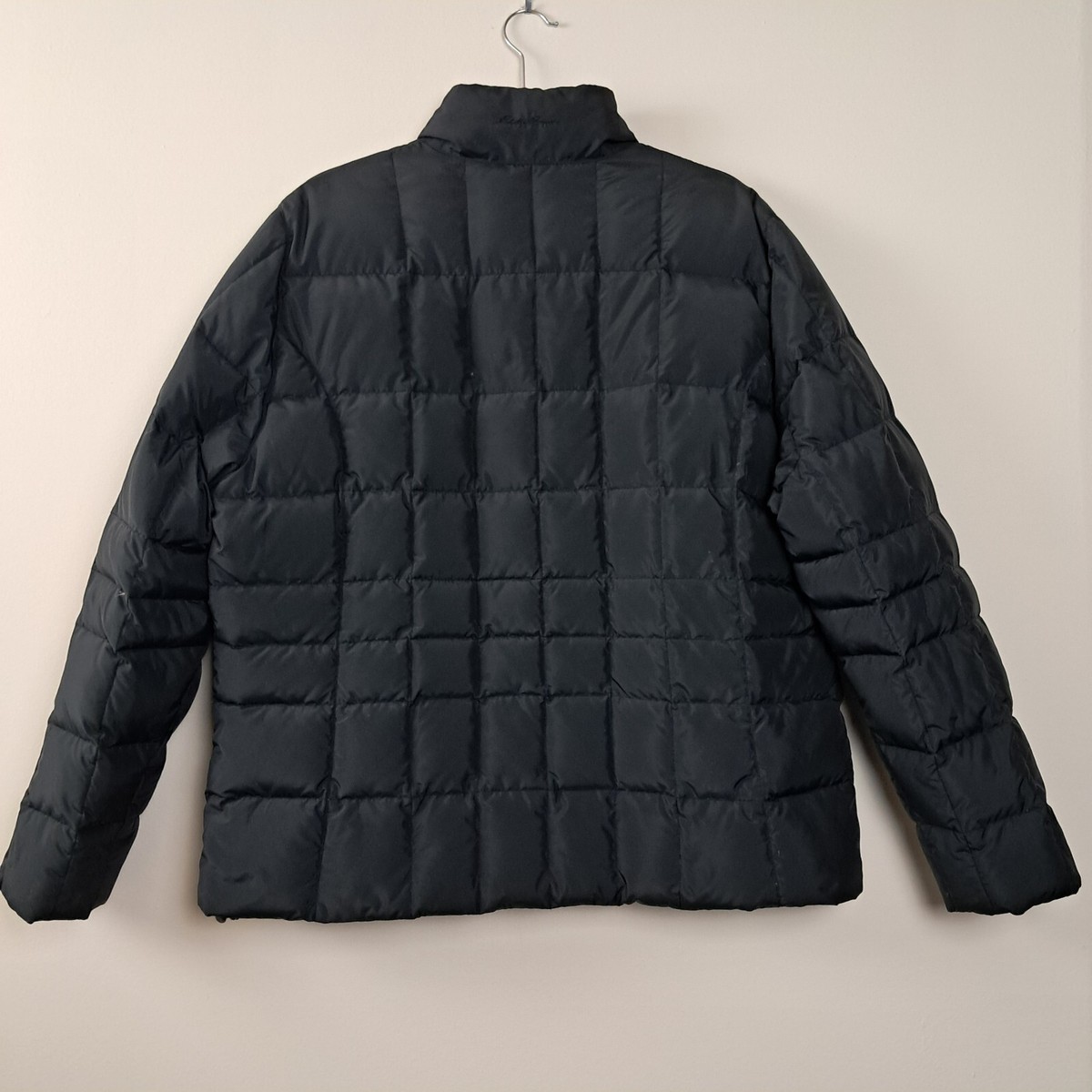 Eddie Bauer Premium Goose Down Puffer Jacket Black XL | eBay