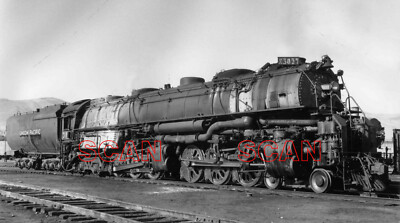 合同ユナイテッド N.P S-4 4-6-0 OFF584 RP 1950/90s UNION PACIFIC RAILROAD 4-6-6-4 LOCOMOTIVE #3827