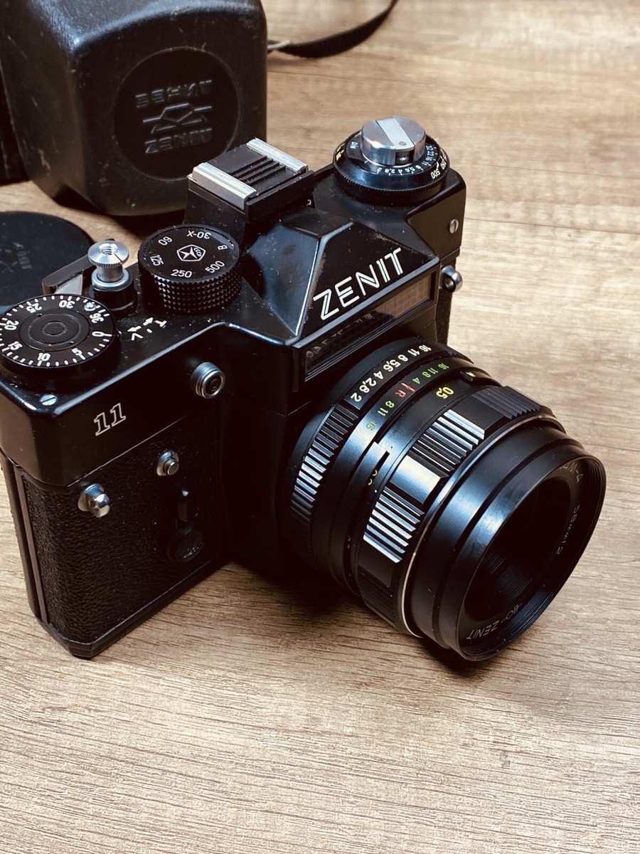 Camera Zenit ET Lens Helios-44M-4 2/58 Instruction USSR Soviet