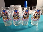 Set of 4 VTG Walt Disney America on Parade Coca Cola Bicentennial 1976 Glasses B
