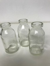 3 szklane butelki apotherowe