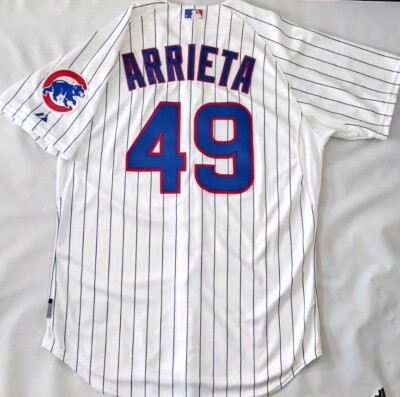 MLB シカゴ・カブス アリエッタ #49 オーセンティック ユニフォーム MADE IN USA MAJESTIC COOLBASE CHICAGO CUBS #49 ARRIETA AUTHENTIC