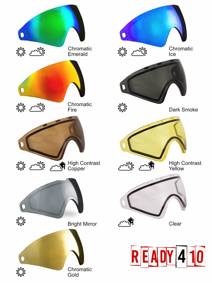 Virtue VIO Lens Paintball Command Vio CMD Gläser Maskenglas Ersatzgläser