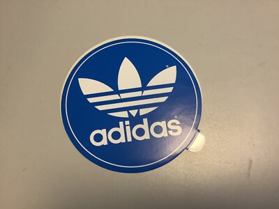 Aufkleber Adidas Original 80er ungeklebt groß Sticker