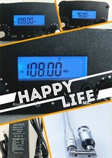 1W/7W Stereo PLL broadcast radio FM transmitter Wireless audio transmission