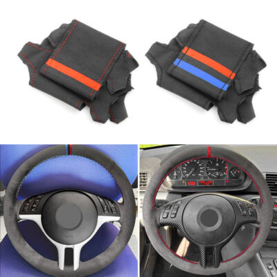 DIY Lenkradbezug Leder Lenkradhülle Lenkradschoner für BMW BMW E39 E46 X5 E53 Z3