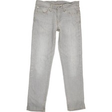 Levi's 511  Herren Grau Straight Slim Stretch Jeans W31 L31 (75800)