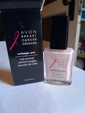 Vintage Classic 2011 AVON Breast Cancer Crusade Nailwear Pro Light Pink NIB